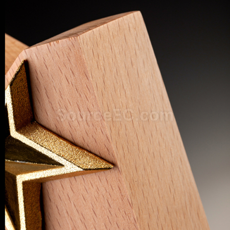 Customization Wooden Crystal Trophy Corporate Gifts