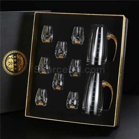 Customization Crystal Glass Goblet Corporate Gifts