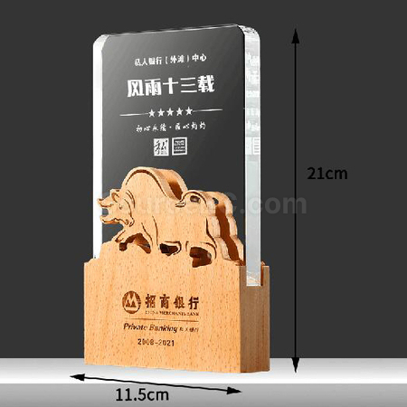Customization Bullish crystal seat Corporate Gifts