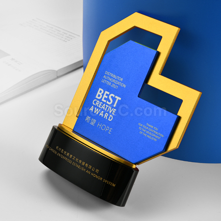 Customization Metal Trophy Corporate Gifts