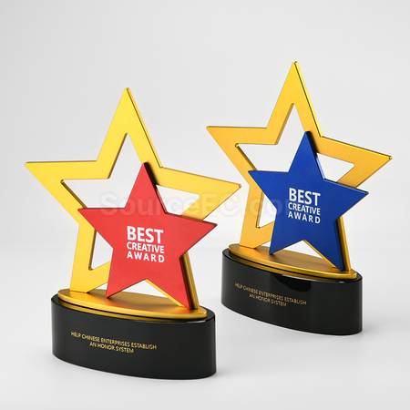 Customization Metal Trophy Corporate Gifts