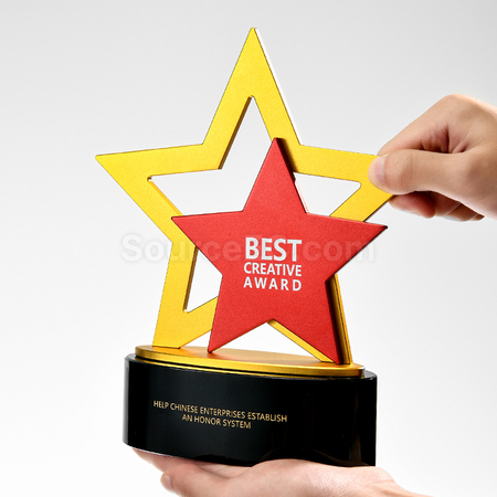 Customization Metal Trophy Corporate Gifts