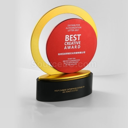 Customization Metal Trophy Corporate Gifts