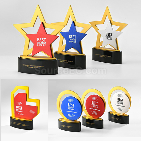 Customization Metal Trophy Corporate Gifts