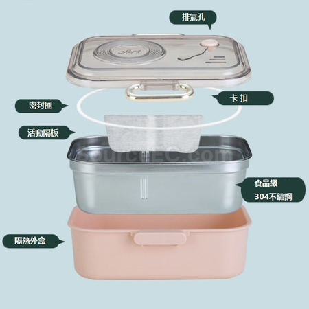 Customization Stainless Steel Lunch Box Corporate Gifts
