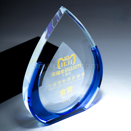Customization Water Drop Award Corporate Gifts