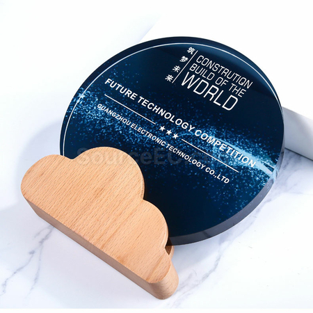 Customization Colorful Crystal Trophy Corporate Gifts