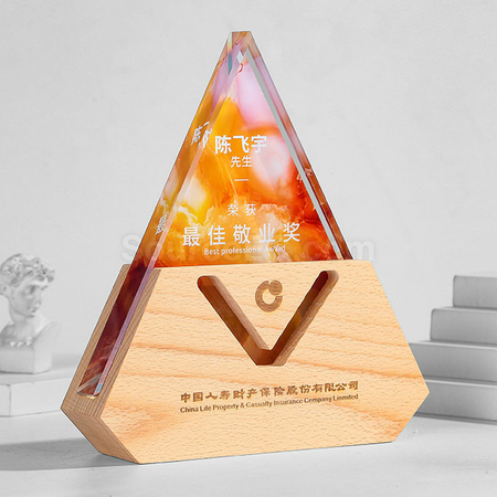 Customization Colorful Crystal Trophy Corporate Gifts