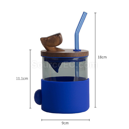 Customization Simple Straw Glass Corporate Gifts