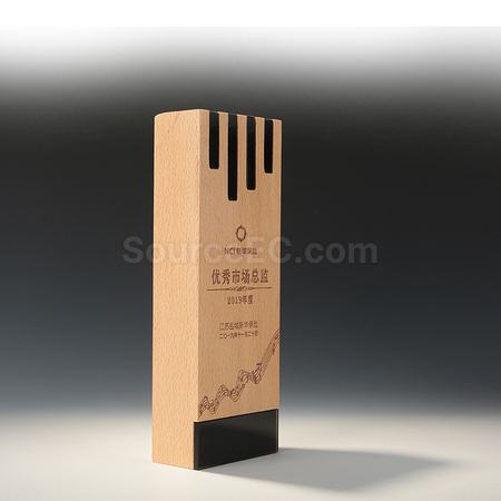 Customization Inkstone Solid Wood Award Corporate Gifts