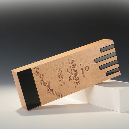 Customization Inkstone Solid Wood Award Corporate Gifts