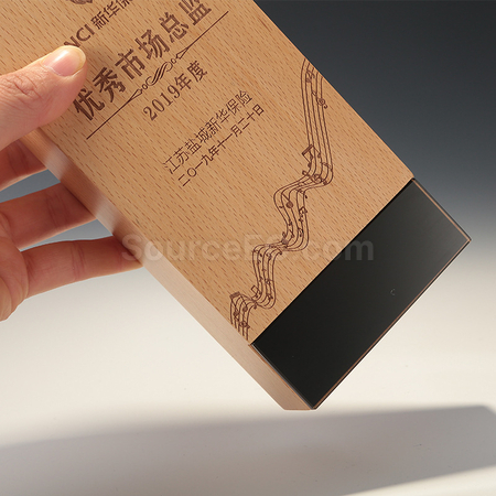 Customization Inkstone Solid Wood Award Corporate Gifts