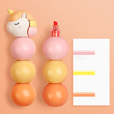 Customization Unicorn Highlighter Corporate Gifts