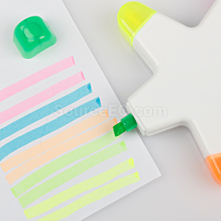 Customization Five Pointed Star Highlighter Corporate Gifts