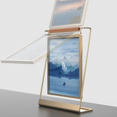 Customization Geometric Metal Photo Frame Corporate Gifts