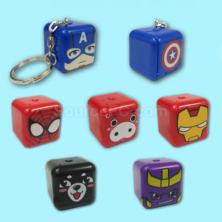 Customization Cube Phone Holder with Key Ring Corporate Gifts