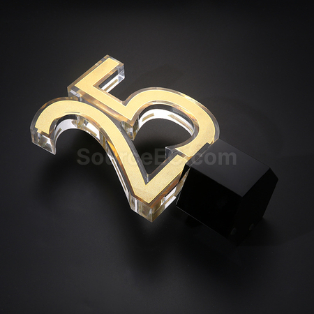 Customization Number 25 Crystal Seat Corporate Gifts