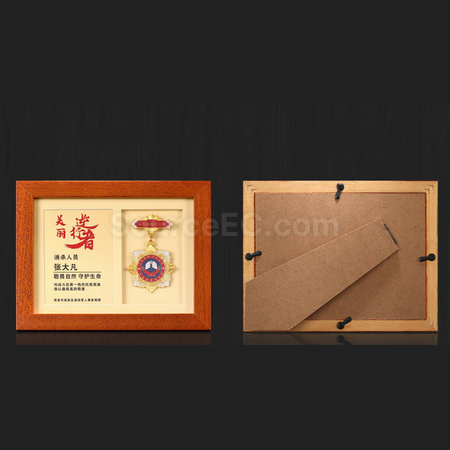 Customization Wooden Photo Frame Medal Corporate Gifts
