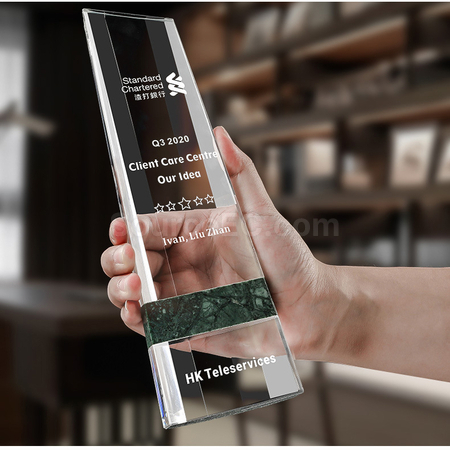 Customization Marble Creative Crystal Seat Corporate Gifts