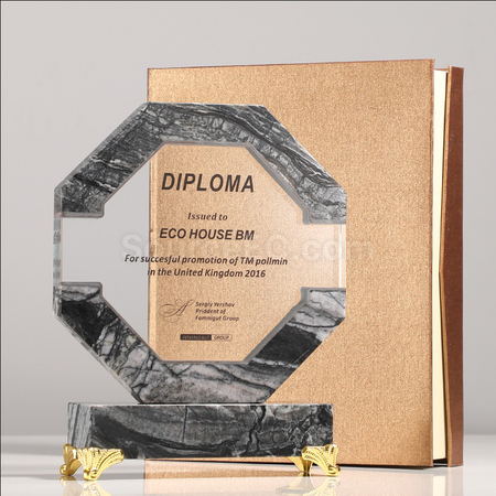 Customization Simple Marble Crystal Seat Corporate Gifts