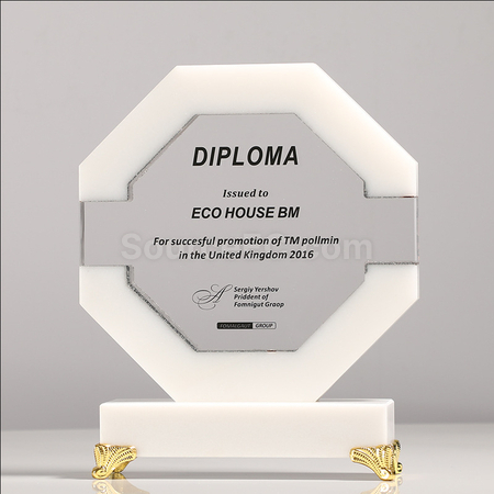 Customization Simple Marble Crystal Seat Corporate Gifts