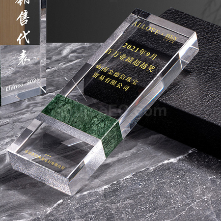 Customization Creative Marble Crystal Seat Corporate Gifts