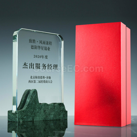 Customization Creative Marble Crystal Seat Corporate Gifts