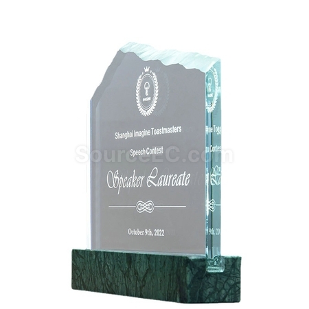 Customization Creative Marble Crystal Seat Corporate Gifts