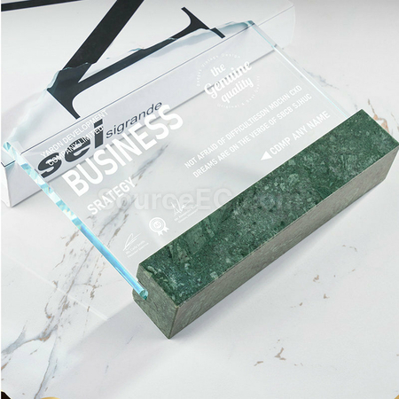 Customization Creative Marble Crystal Seat Corporate Gifts
