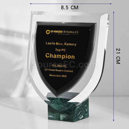 Customization Creative Marble Crystal Seat Corporate Gifts