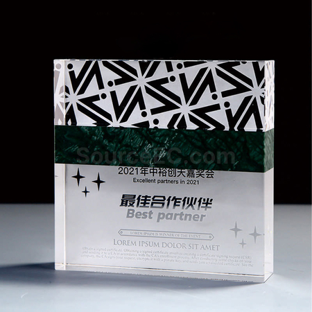 Customization Creative Marble Crystal Seat Corporate Gifts