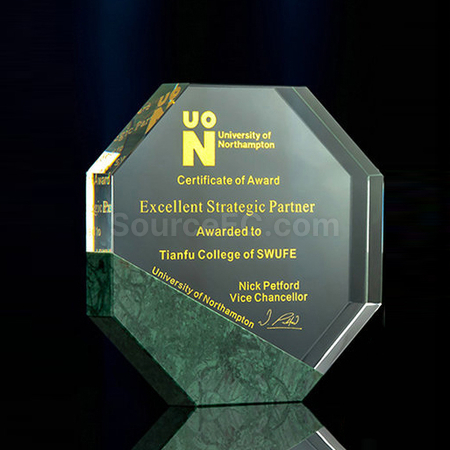 Customization Creative Marble Crystal Seat Corporate Gifts