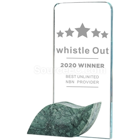 Customization Creative Marble Crystal Seat Corporate Gifts
