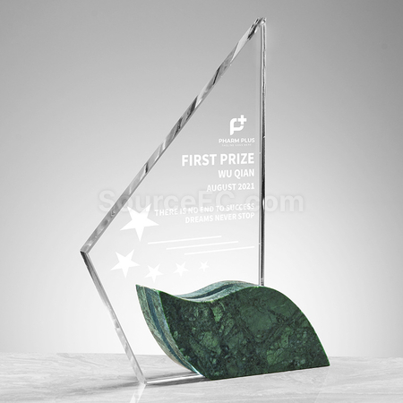 Customization Creative Marble Crystal Seat Corporate Gifts