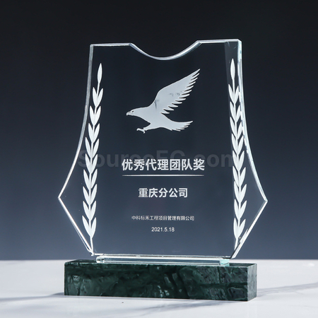Customization Creative Marble Crystal Seat Corporate Gifts