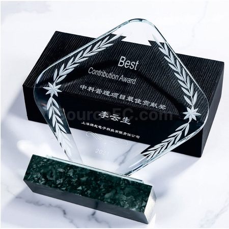 Customization Creative Marble Crystal Seat Corporate Gifts