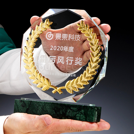 Customization Creative Marble Crystal Seat Corporate Gifts