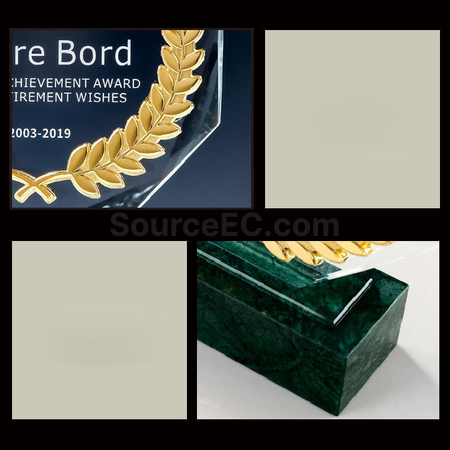 Customization Creative Marble Crystal Seat Corporate Gifts
