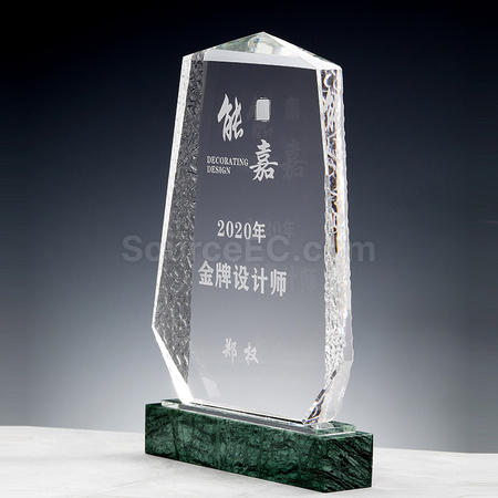 Customization Creative Marble Crystal Seat Corporate Gifts