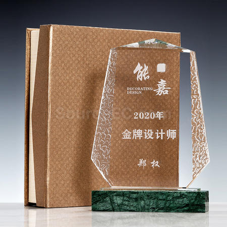 Customization Creative Marble Crystal Seat Corporate Gifts