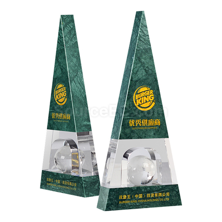 Customization Creative Marble Crystal Seat Corporate Gifts