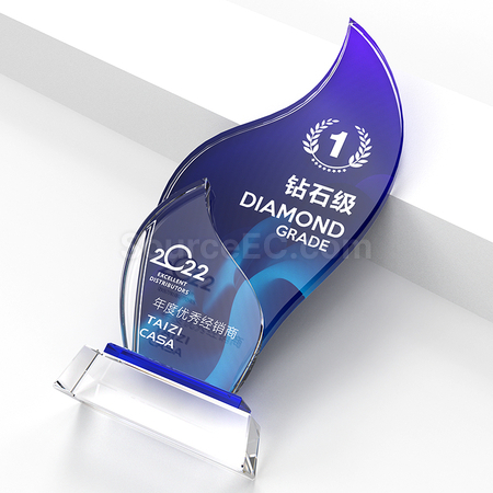 Customization Crystal Trophy Corporate Gifts