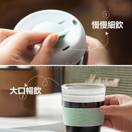 Customization Glass Coffee Cup Corporate Gifts
