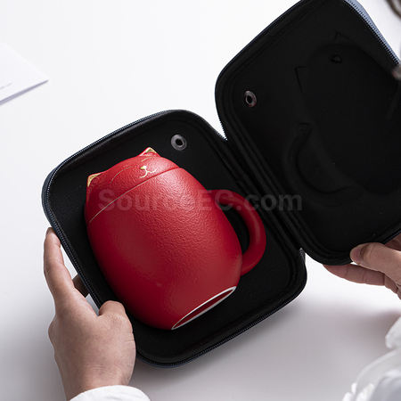 Customization Zhaocai Cat Tea Cup Corporate Gifts