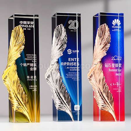Customization Crystal Trophy Corporate Gifts