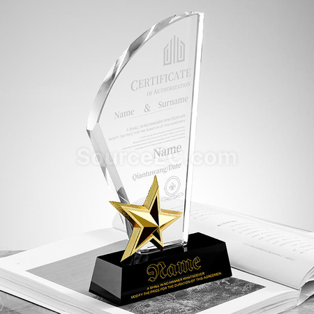 Customization Crystal Trophy Corporate Gifts