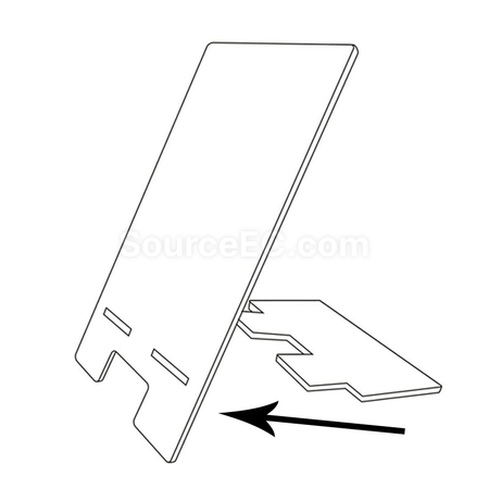 Customization Acrylic Phone Holder Corporate Gifts