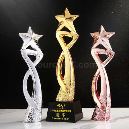 Customization Resin Crown Crystal Trophy Corporate Gifts