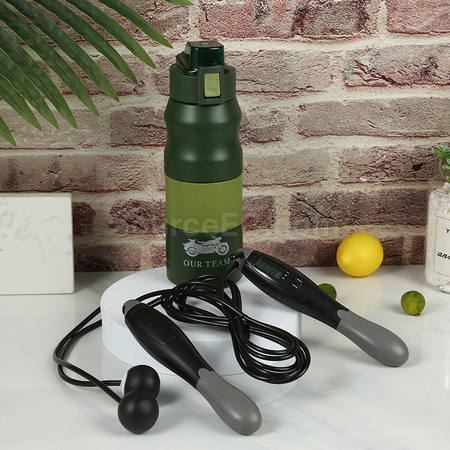 Customization Sports Kettle+Skipping Rope Set Corporate Gifts