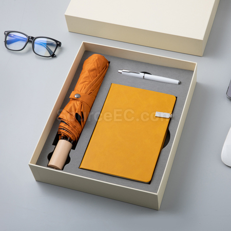 Customization Umbrella+Pen+Notebook Set Corporate Gifts